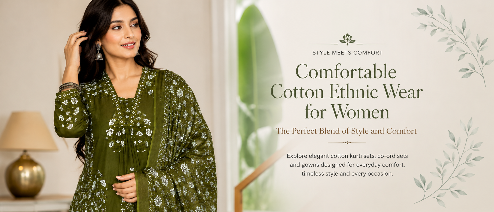 Comfortable Ethnic Wear for Women: Style Meets Everyday Comfort